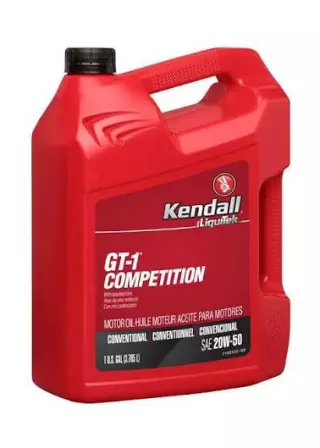 Kendall GT-1 Competition with LiquiTek, 20W-50, API SP, 3.785L