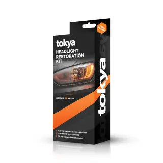 Tokya Headlight Restoration Kit. Ajovalojen kiillotussetti