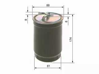 N6172 POLTTOAINESUODATIN BOSCH (475)