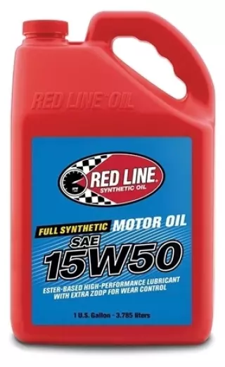 RED LINE, MOTOR OIL 15W-50
